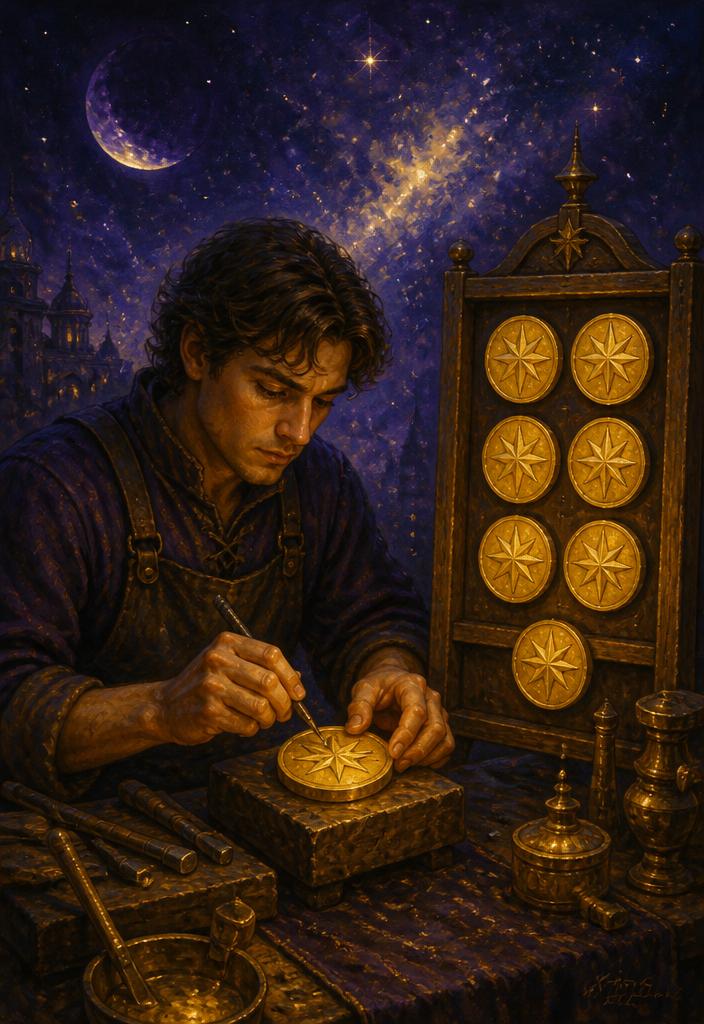 Eight of Pentacles