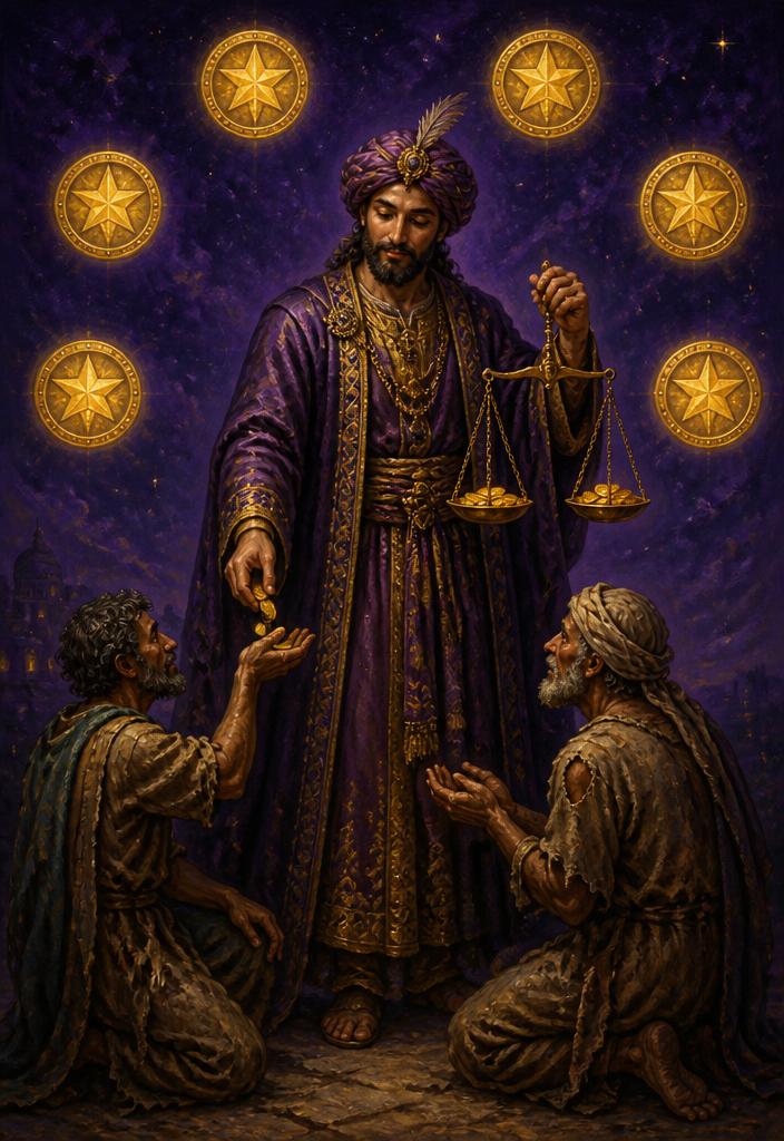 Six of Pentacles
